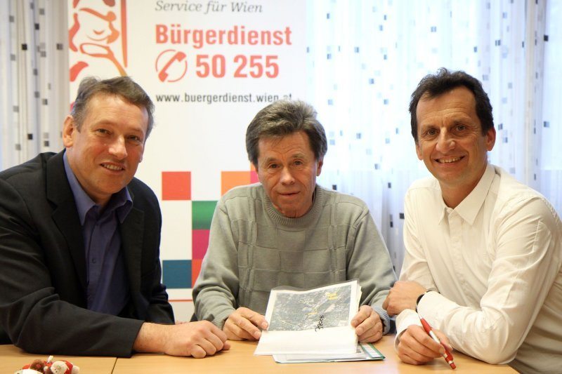 BÃ¼rgerdienst Sprechstunde mit StR. Christian Oxonitsch und BV Norbert Scheed in Wien Donaustadt